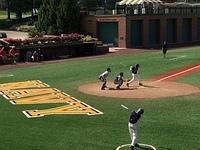 Nathan with a RBI at a tournament at the US Naval Academy